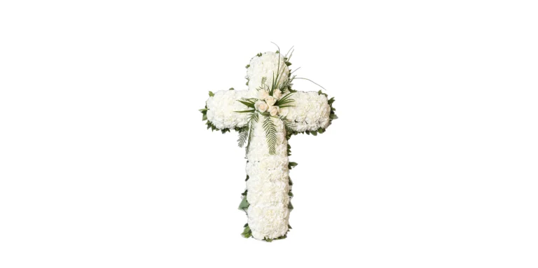 cruz-de-claveles-blancos